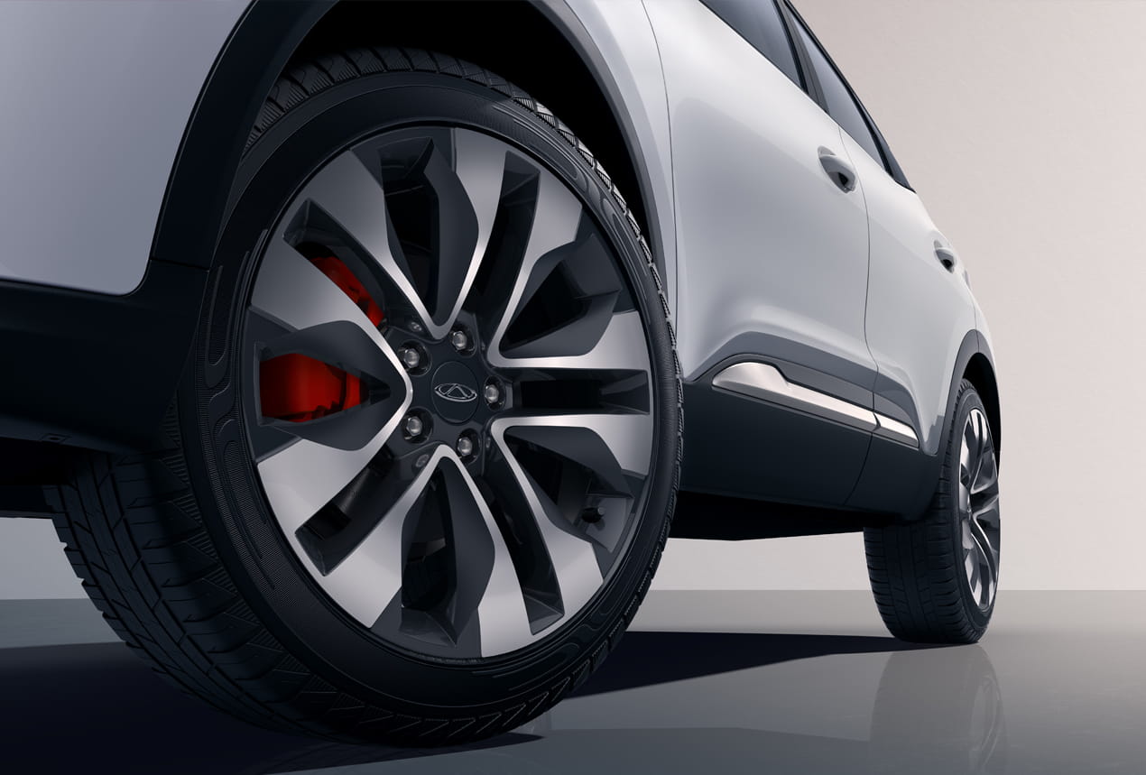 Llantas de aleación de 17 pulgadas