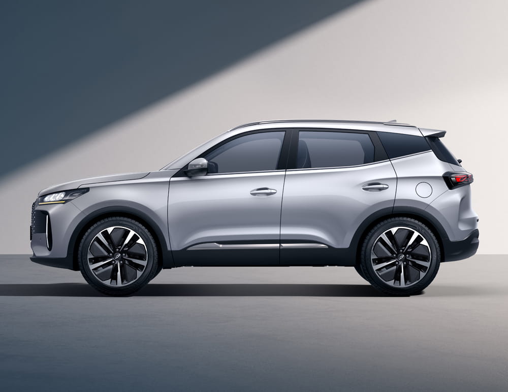 Diseño lateral deportivo y elegante