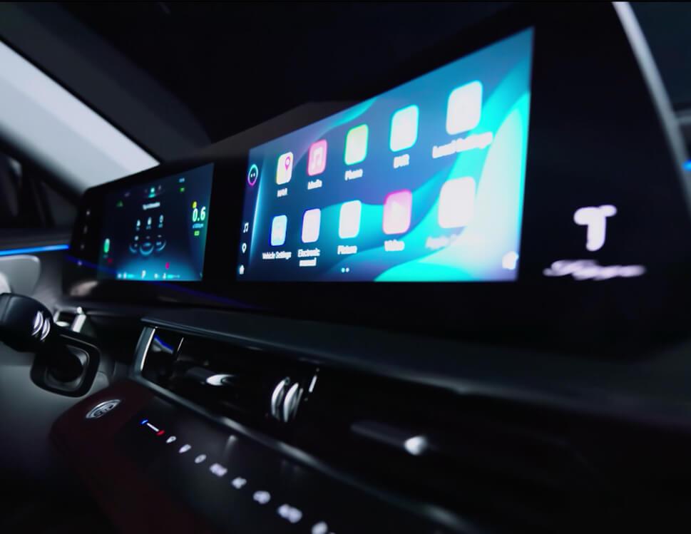 Pantalla integrada de 24,6″